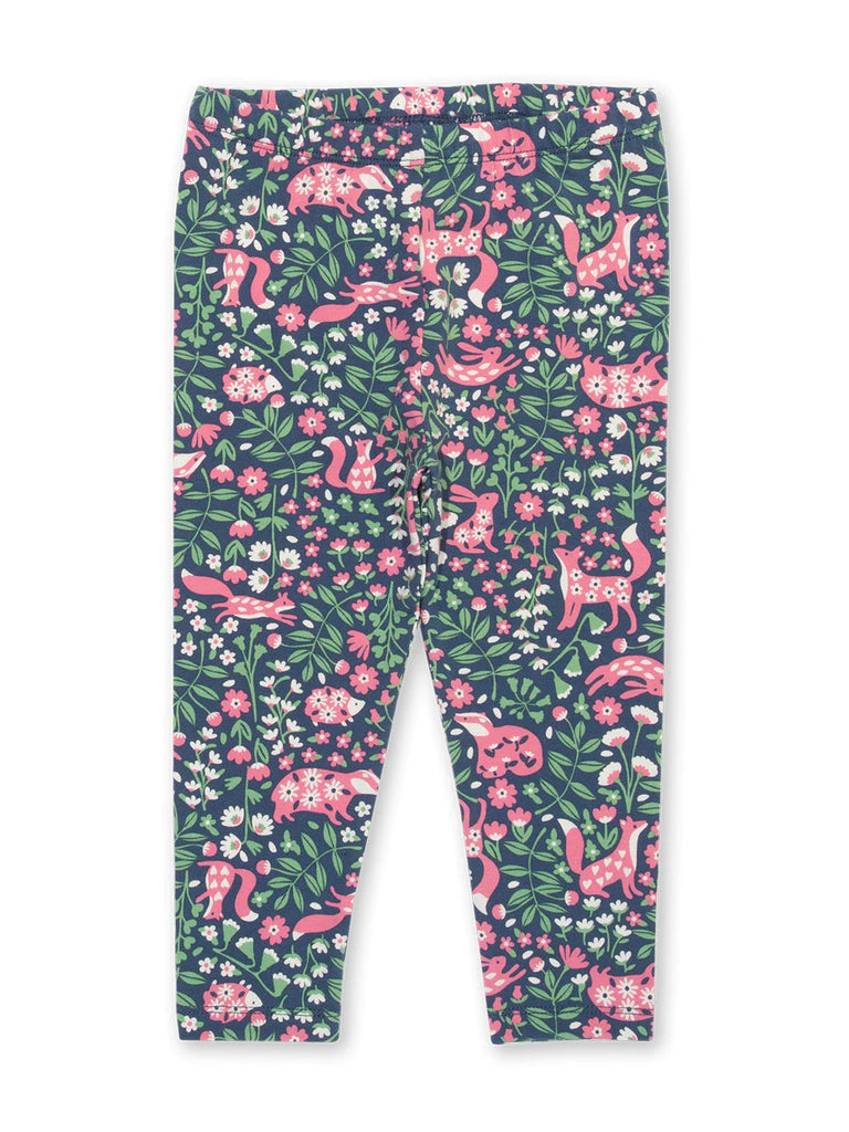 Kite- Forest Fauna Leggings- Baby at the bank