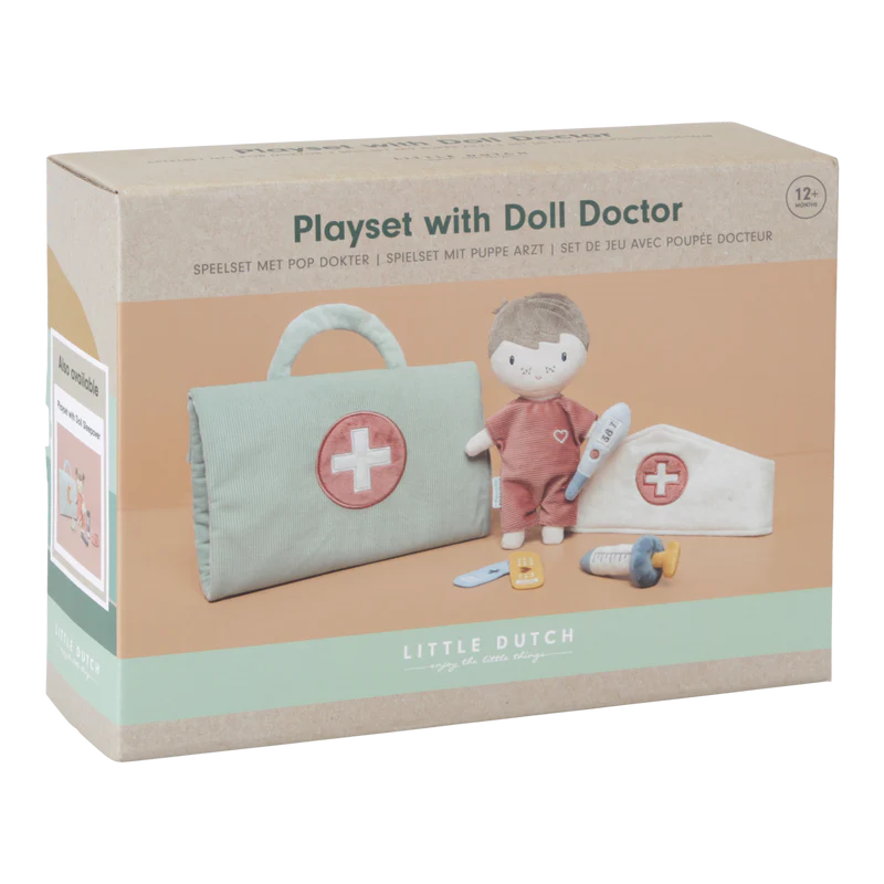 Little Dutch- Playset Doctor- Baby at the bank
