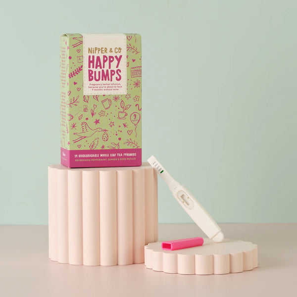 Nipper & Co. Happy Bumps , Refreshing Herbal Tea for Throughout Pregn