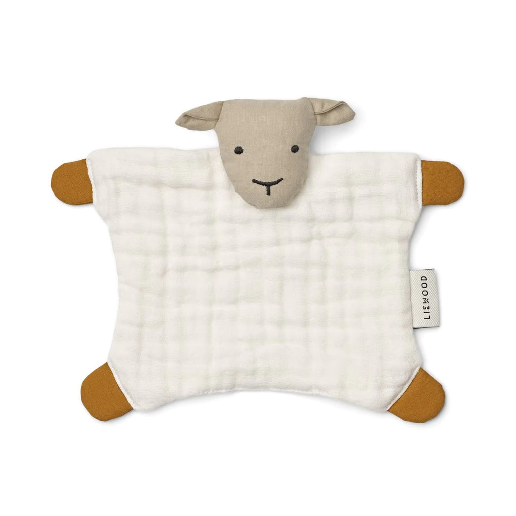 Liewood- Amaya Sheep Cuddle Teddy Creme de la Creme- Baby at the bank