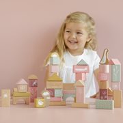Little Dutch- Building Blocks Pink- Baby at the bank