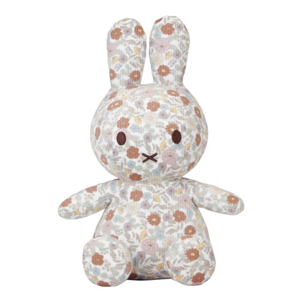 Little Dutch- Miffy Vintage Flowers Cuddle 25cm All Over- Baby at the bank