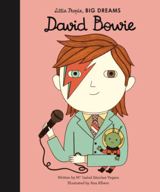 Little People Big Dreams - David Bowie- Baby at the bank