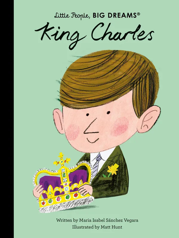Wee Gallery Little People Big Dreams KIng Charles- Baby at the bank
