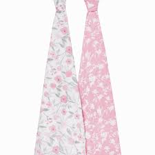 Aden & Anais - Ma FleurSwaddle 2 Pack- baby at the bank