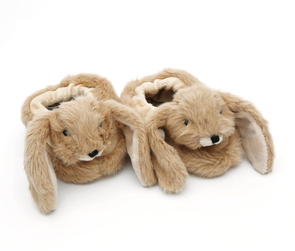 Jomanda -Bunny Baby Soft Slippers Brown