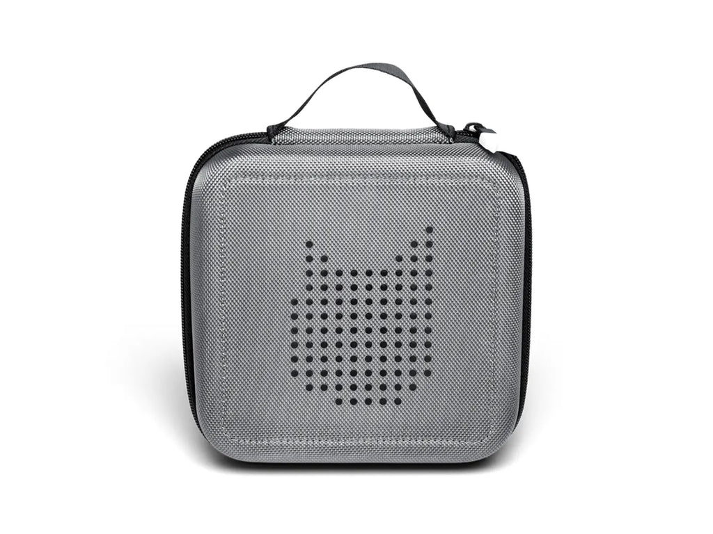 Tonies- Carry Case – Grey- Baby at the bank