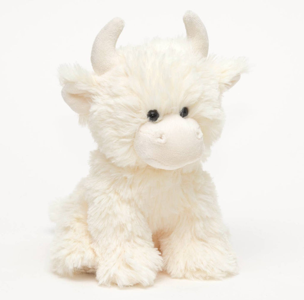 Jomanda -Highland Cow Cream Plush Soft Toy - 20cm