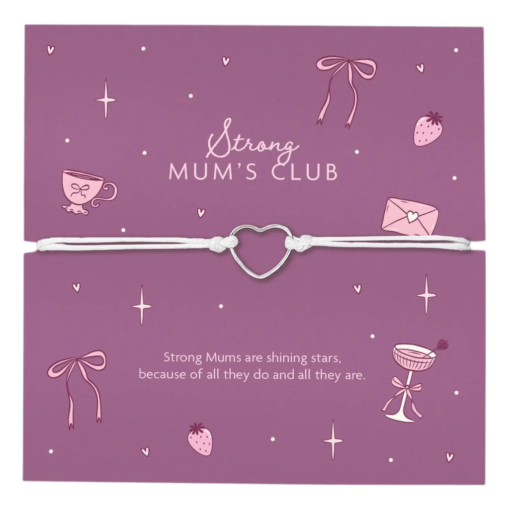 Letterbox Love- Strong Mums Club Bracelet- Baby at the bank