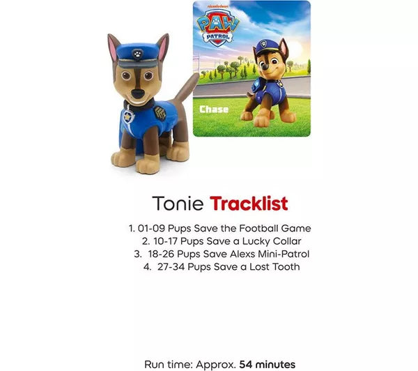Tonies- Toniebox 2 Moon Grey Play Set Paw Patrol Chase UK- Baby at the bank