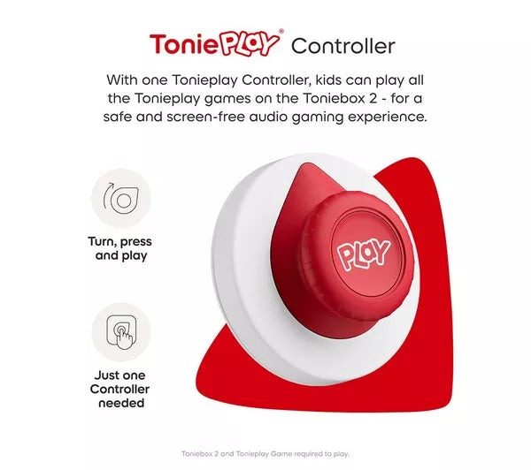 Tonies- Toniebox 2 Sunset Red Play Set Paw Patrol Chase UK- Baby at the bank
