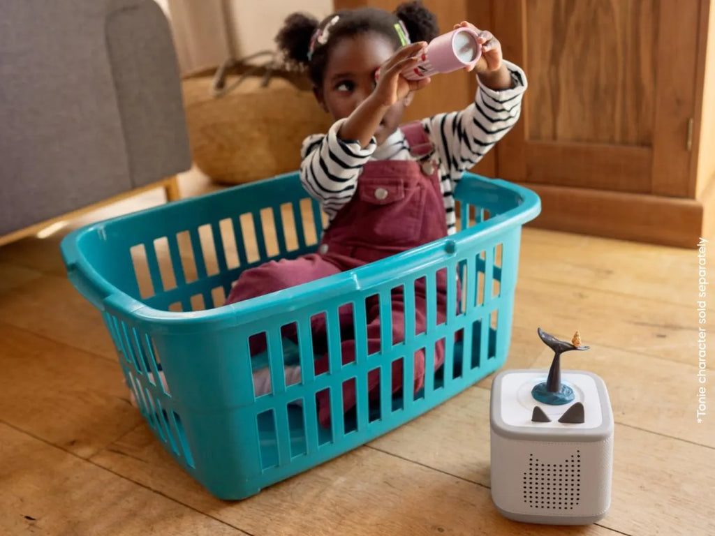 Tonies - Toniebox 2 Moon Grey Starter Set Creative Tonie Rubie UK- Baby at the bank