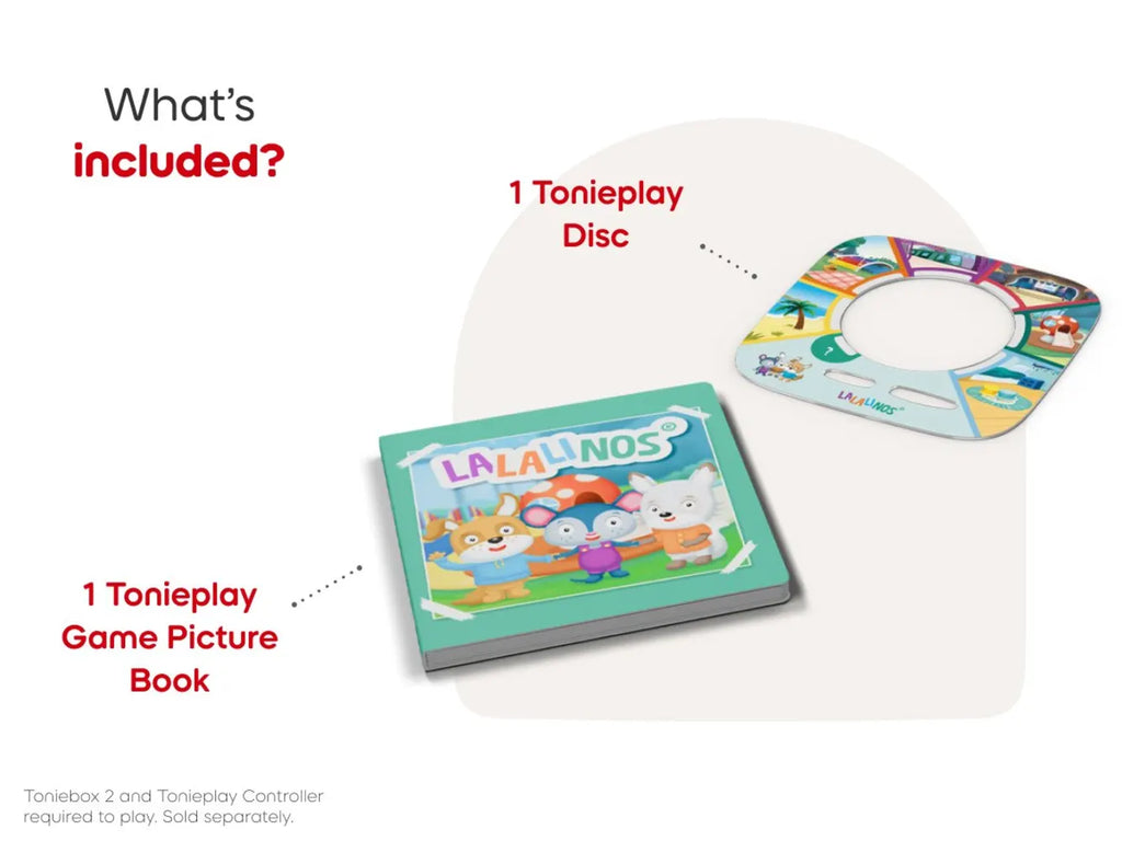 Tonies- Lalalinos Find The Photo- baby at the bank