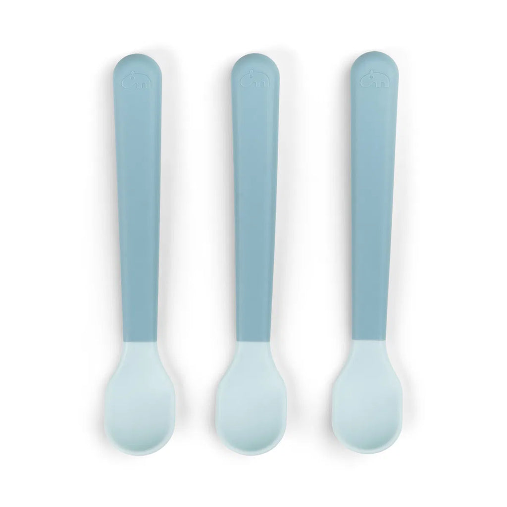 Done By Deer -Foodie Easy Grip Spoons Blue