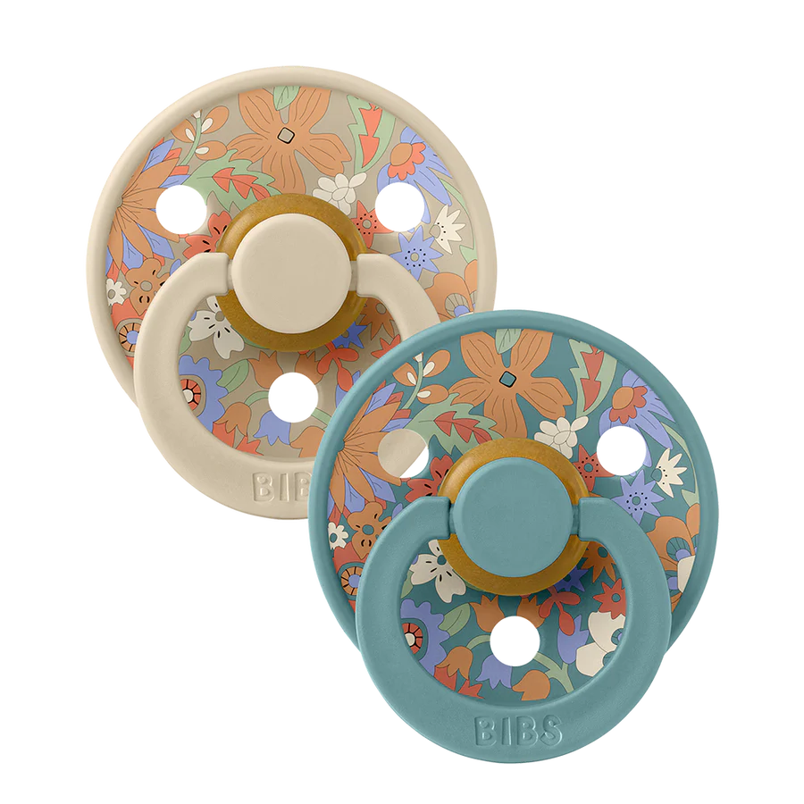 Bibs - Liberty 2 Pack June Blossom Vanilla Mix