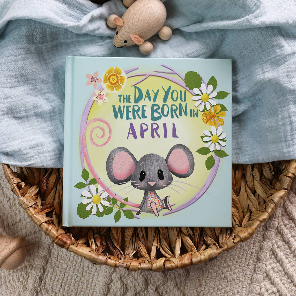 The Day You Were Born In April | Baby Shower Gift | Newborn