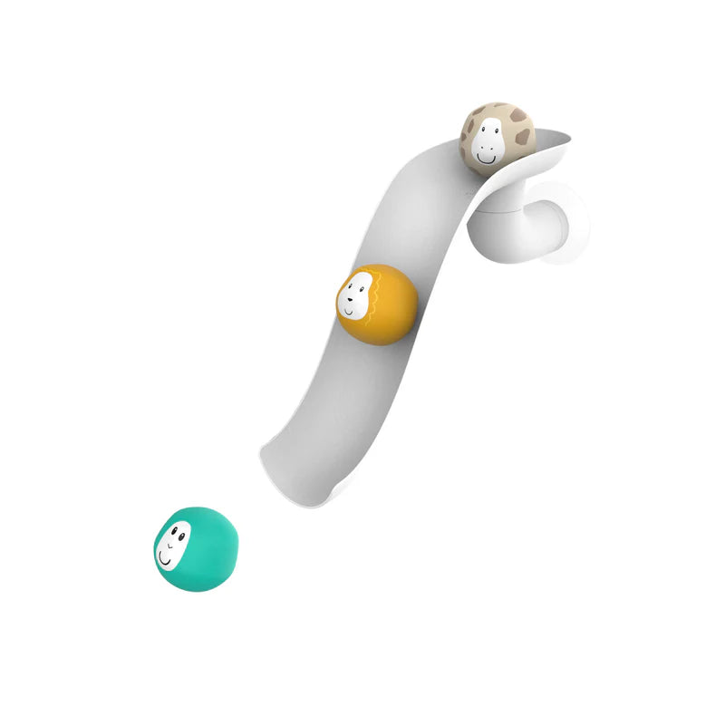 Matchstick Monkey- Bathtime Slide Set White