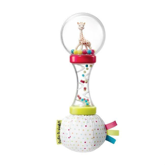 Sophie La Girafe- Soft Maracas Rattle- Baby at the bank