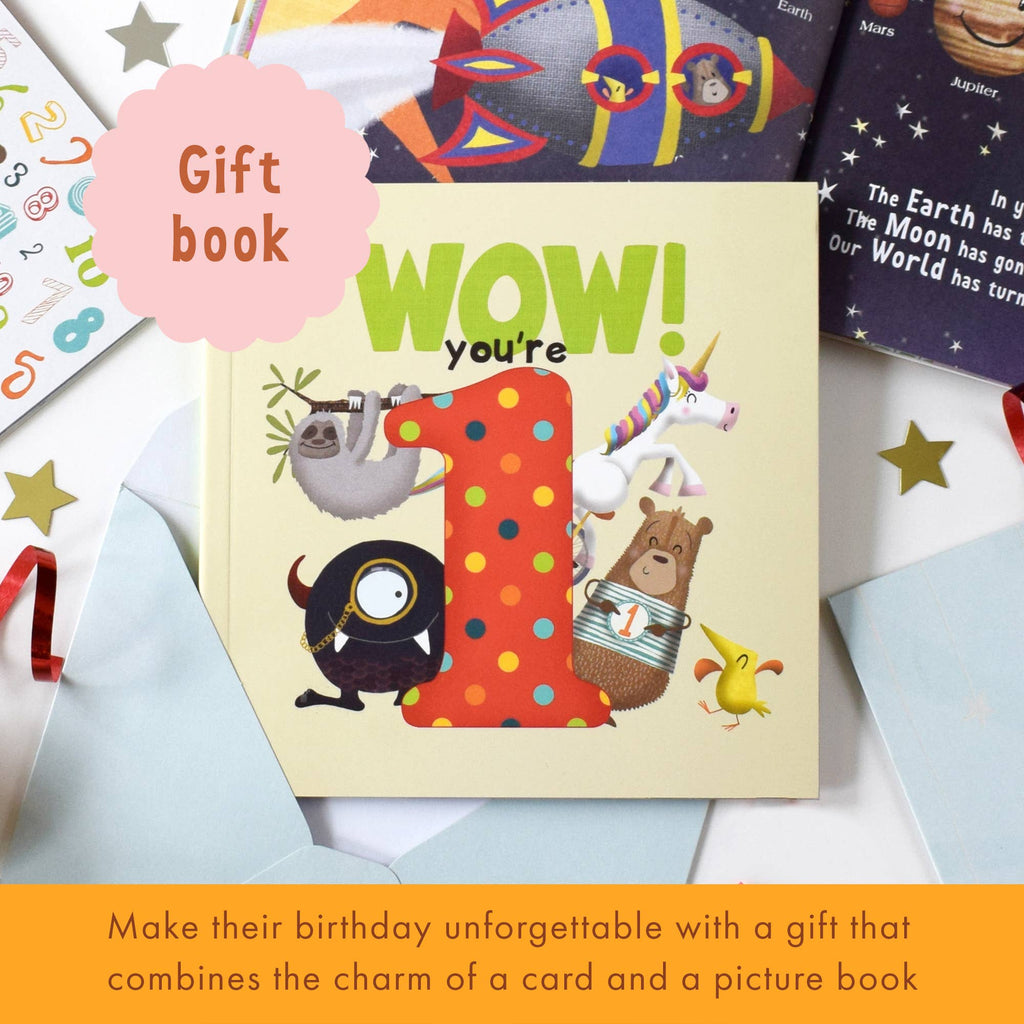 Wow! You're 1 | Age Cards | Age 1 Birthday Cards | Age 1