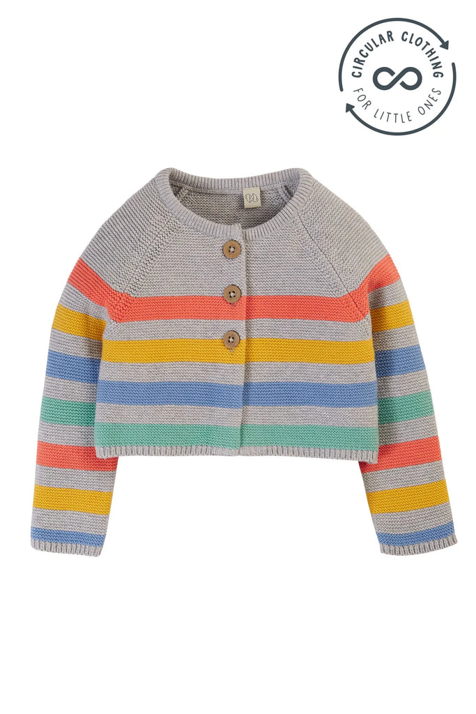 Frugi- Bright As A Button Cardi- Baby at the bank