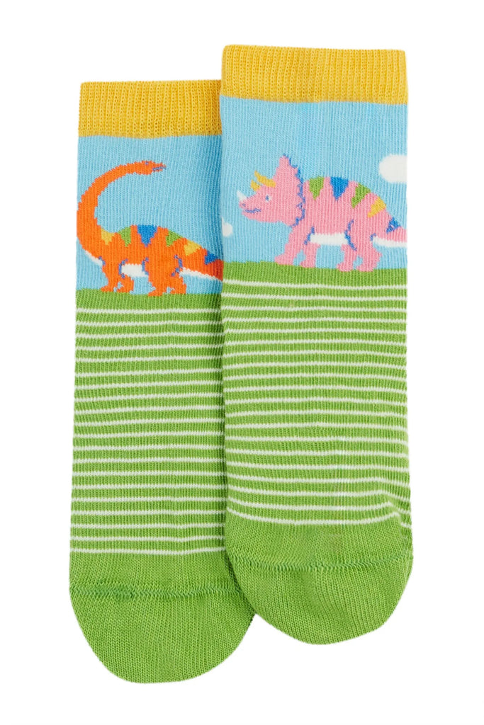 Frugi- Little Socks Dino  Multipack- Baby at the bank