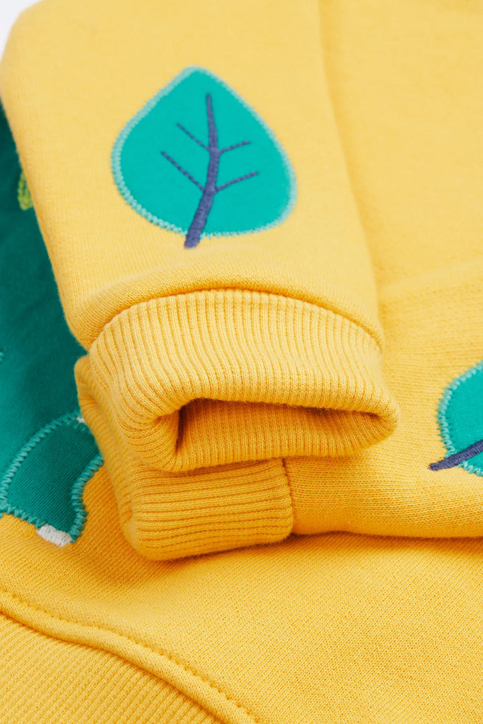 Frugi- Easy On Jumper Bumblebee/Dino- Baby at the bank