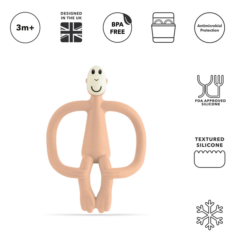 Matchstick Monkey -Teething Peach