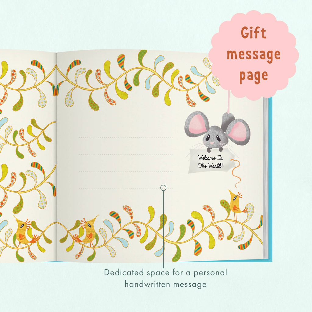 Born In August Gift Book | Baby Shower Gift | Personalised |