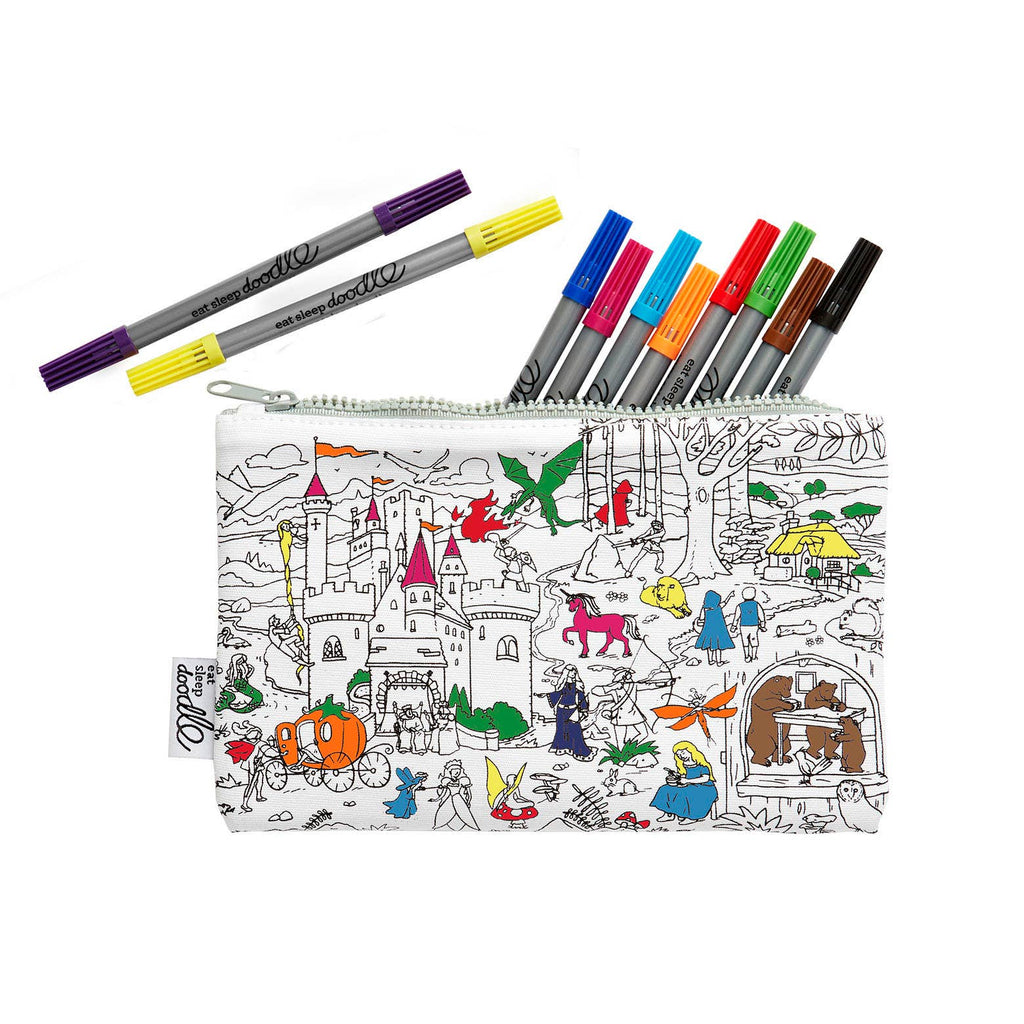 Eatsleepdoodle - Kids Craft Kit - Fairytale and Legends Pencil Case