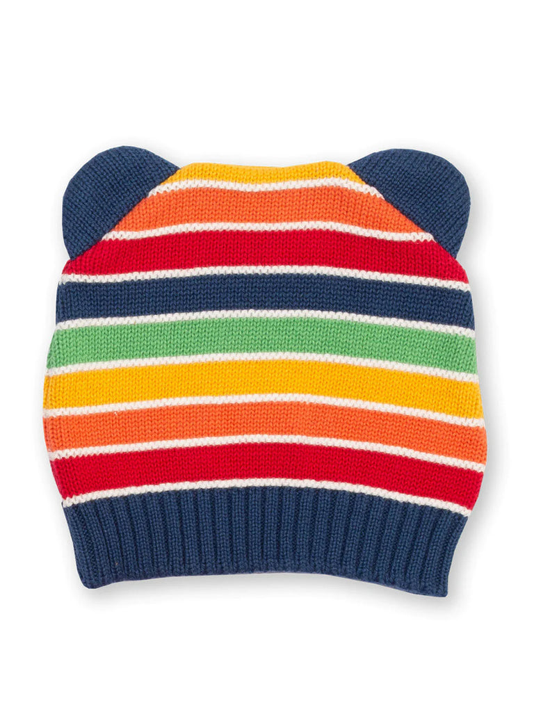 Kite- Rainbow Knit Hat- Baby at the bank