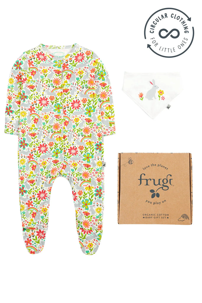 Frugi- Bunny Bounce Gift Set- Baby at the bank