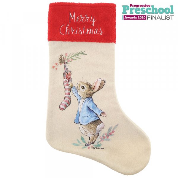 Peter Rabbit- Peter Rabbit Christmas Stocking- Baby at the bank