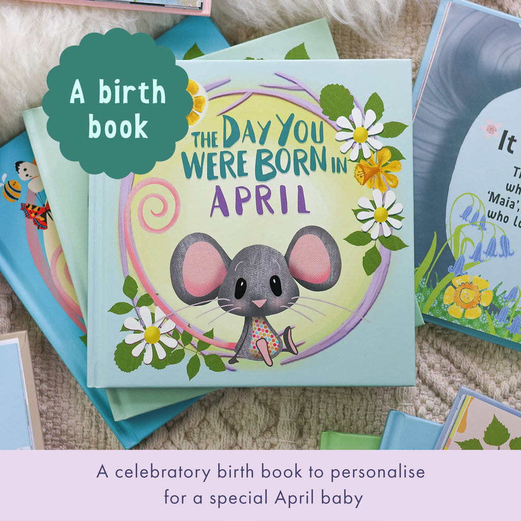 The Day You Were Born In April | Baby Shower Gift | Newborn