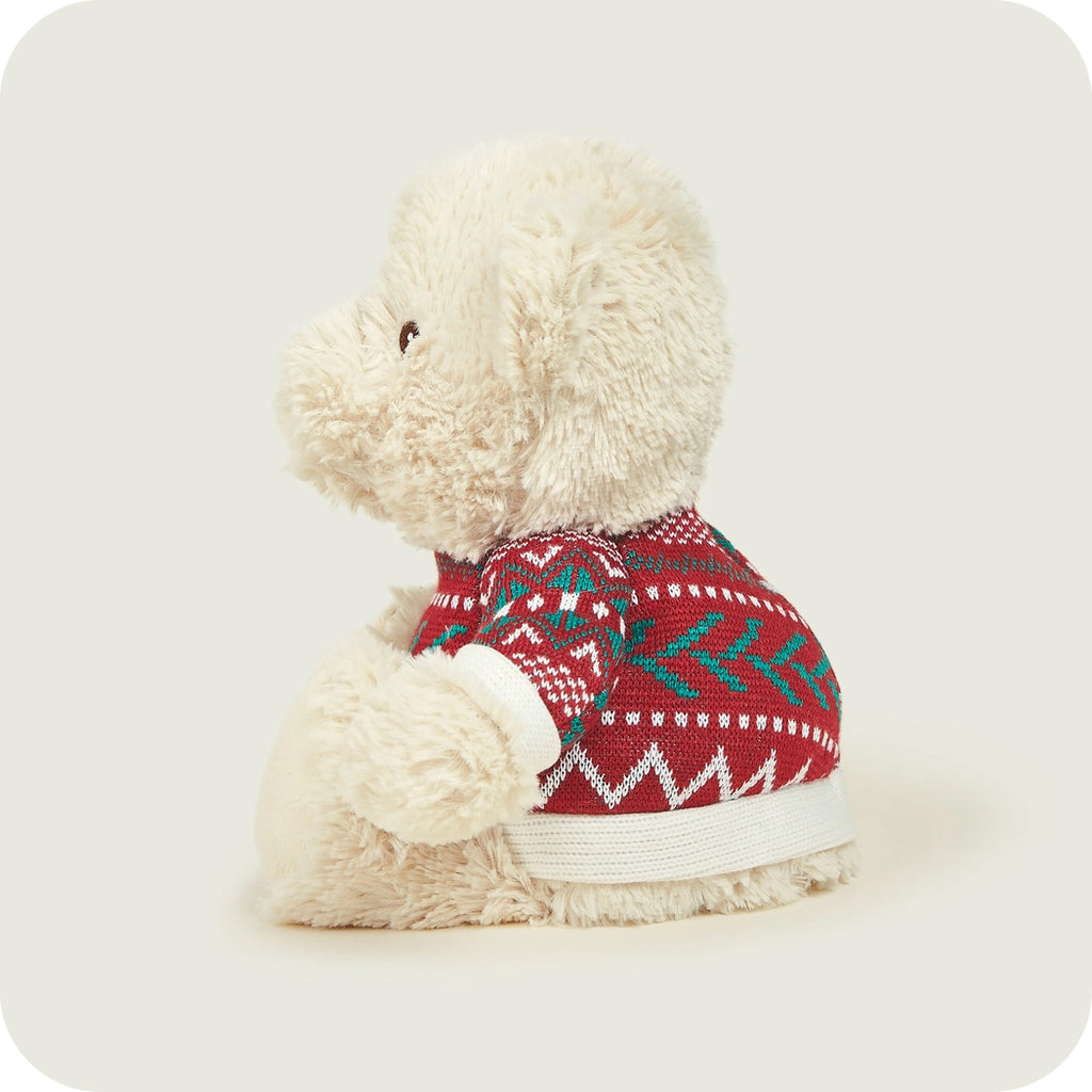 Warmies - Christmas Jumper Bear- Baby at the bank
