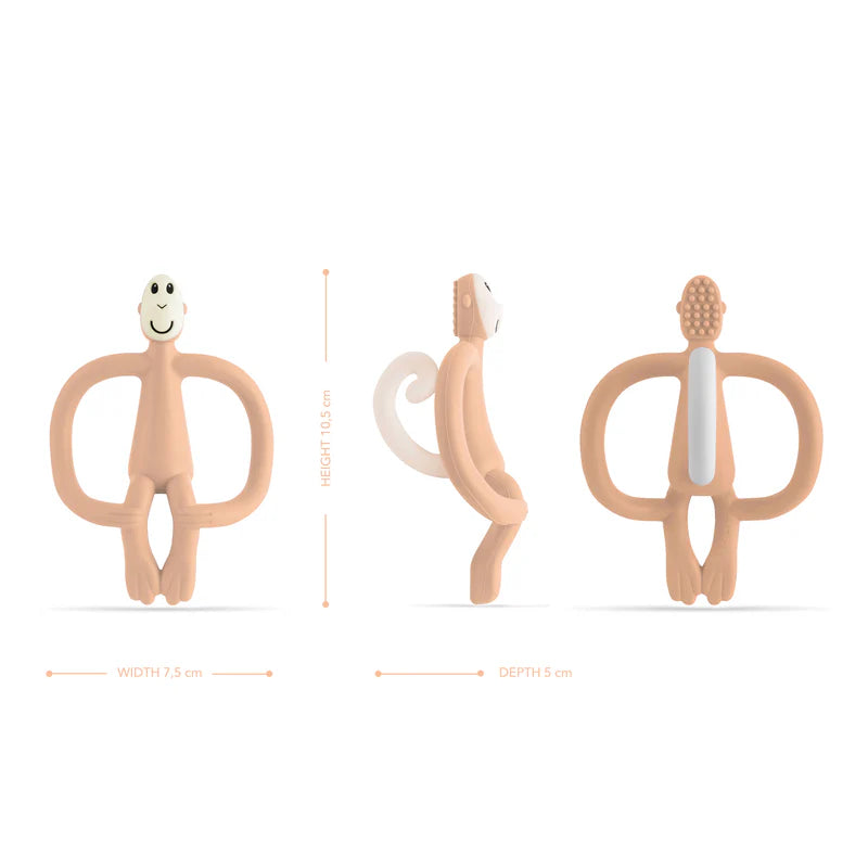 Matchstick Monkey -Teething Peach
