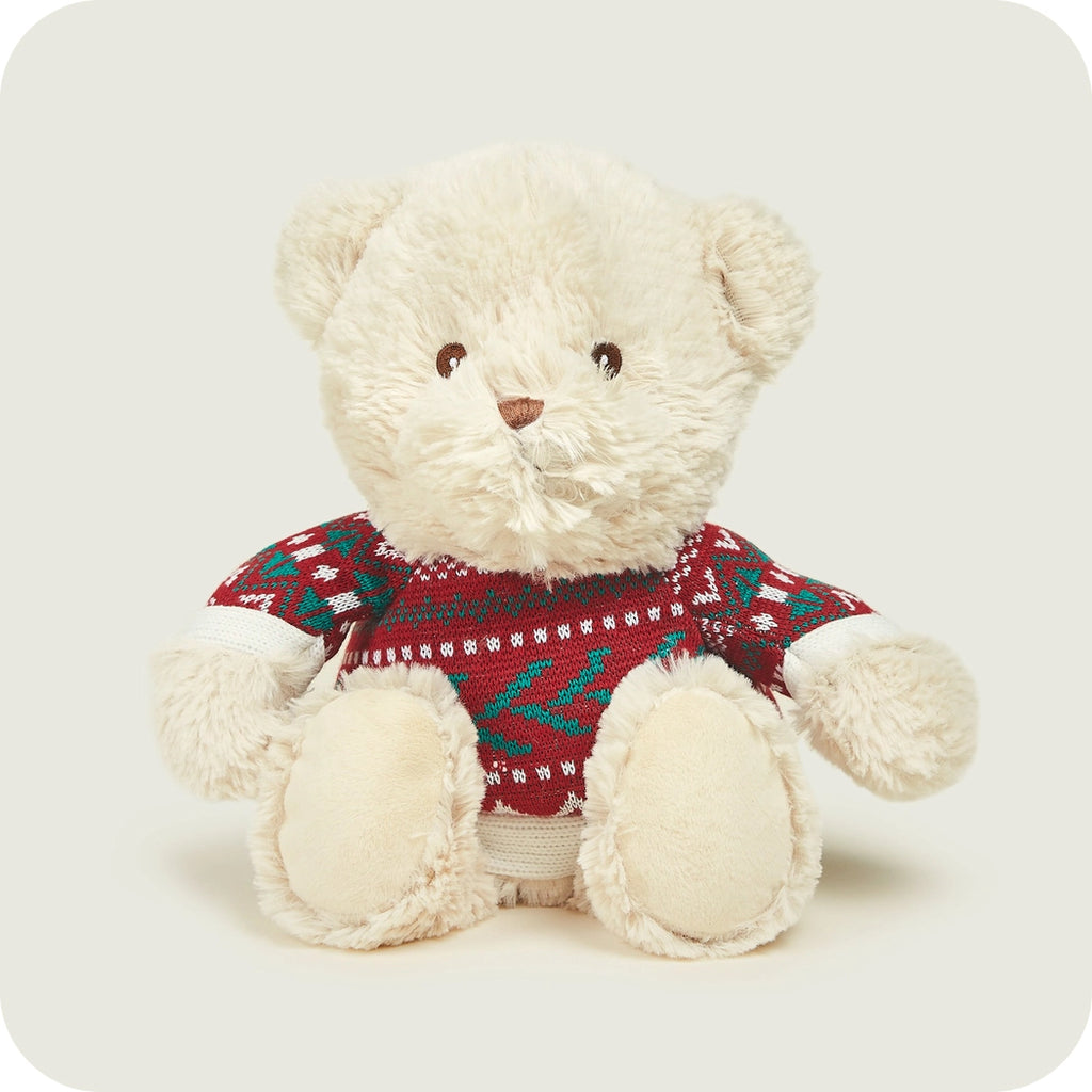 Warmies - Christmas Jumper Bear- Baby at the bank