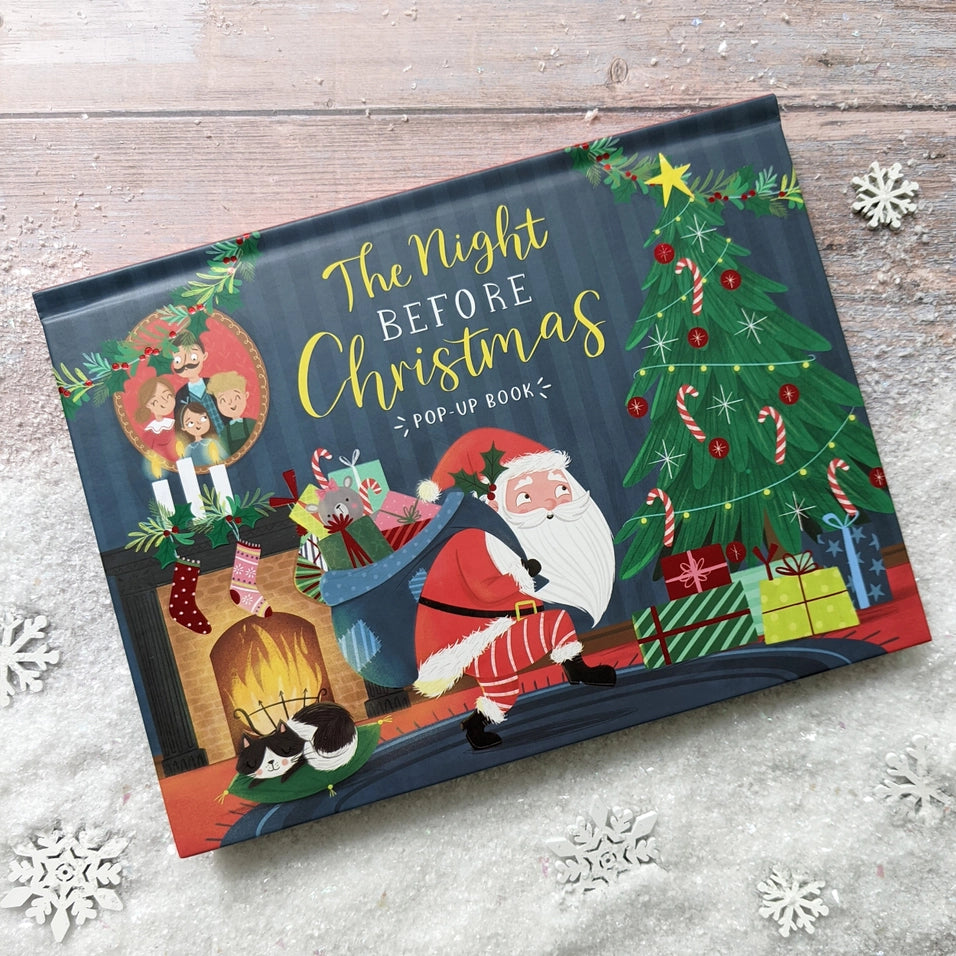 Robert Frederick- The Night Before Christmas Pop-Up Book- Baby at the bank