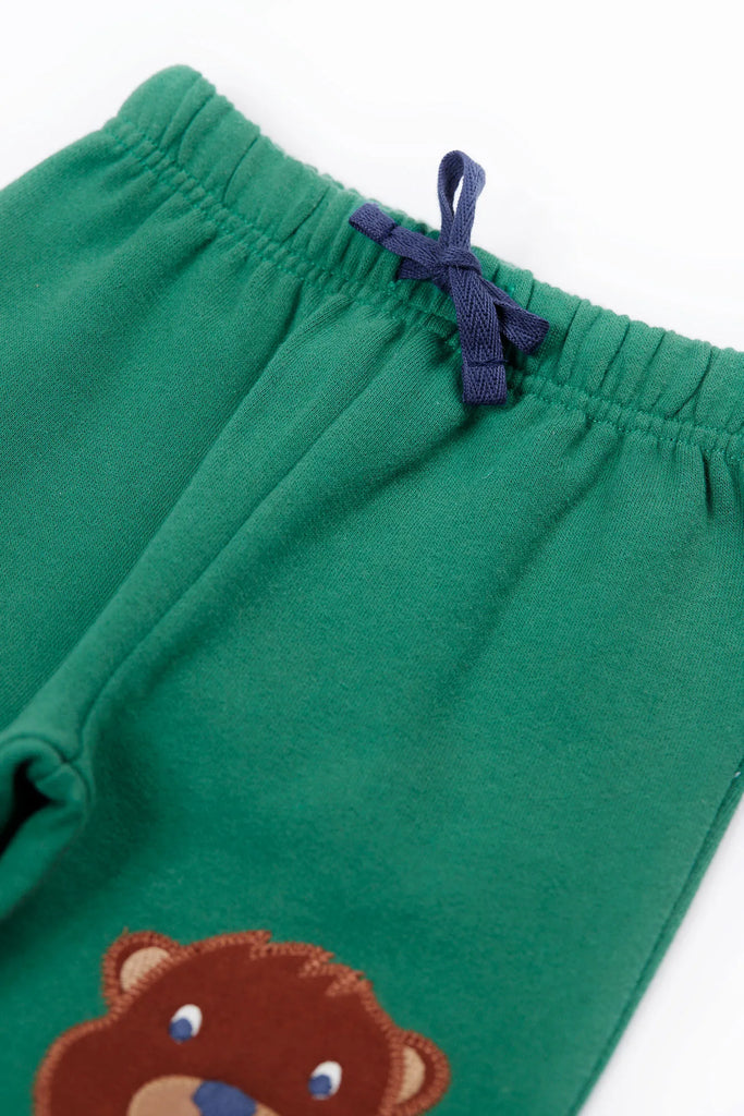 Frugi- Character Crawlers Holly Green/Beaver Frog- Baby at the bank