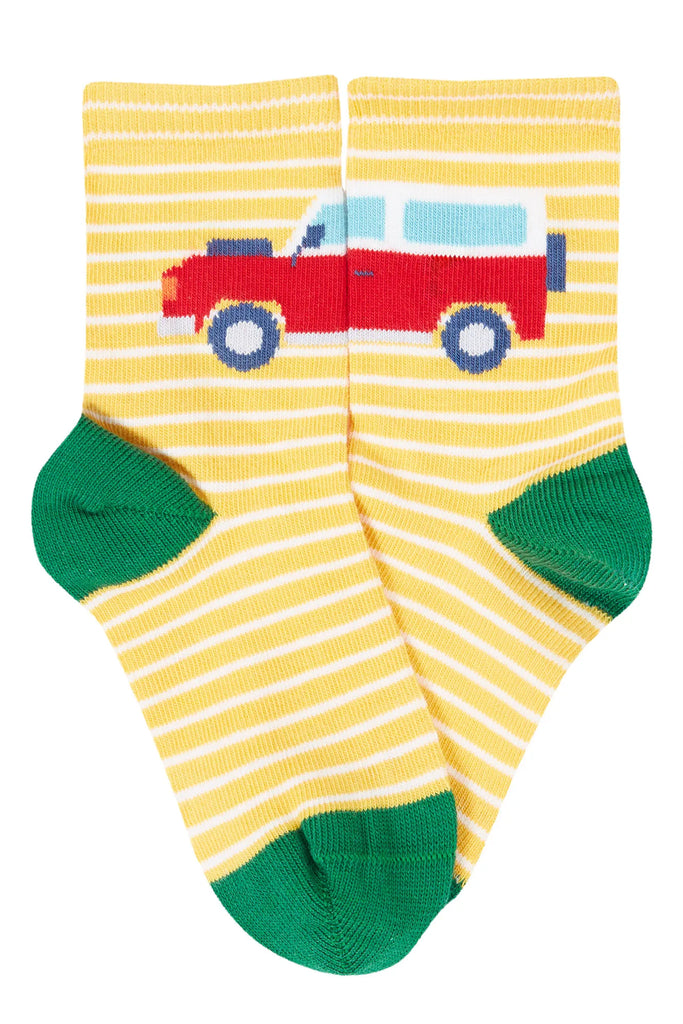Frugi- Little Socks 3PK Farm Multipack- Baby at the bank