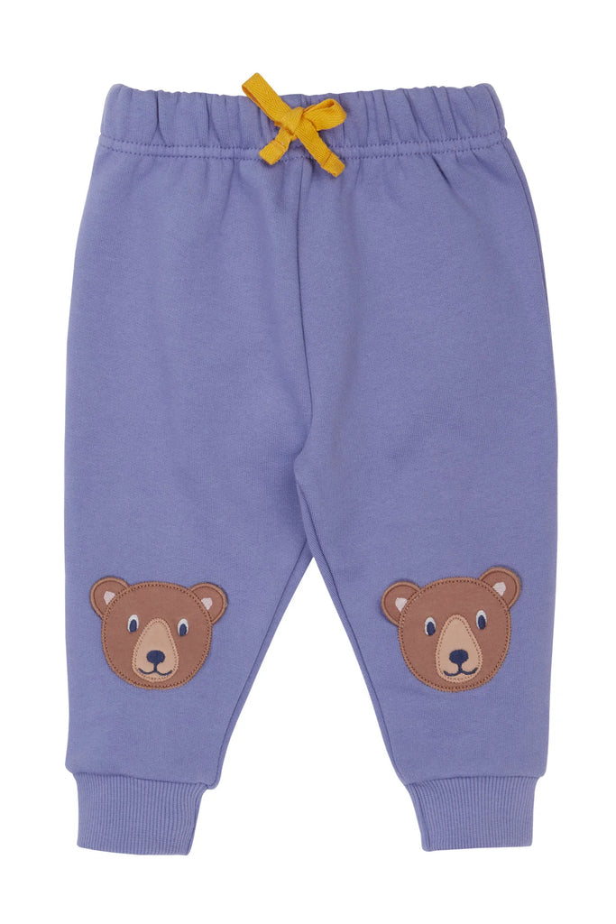 Frugi- Character Crawlers Grape/Bear- Baby at the bank