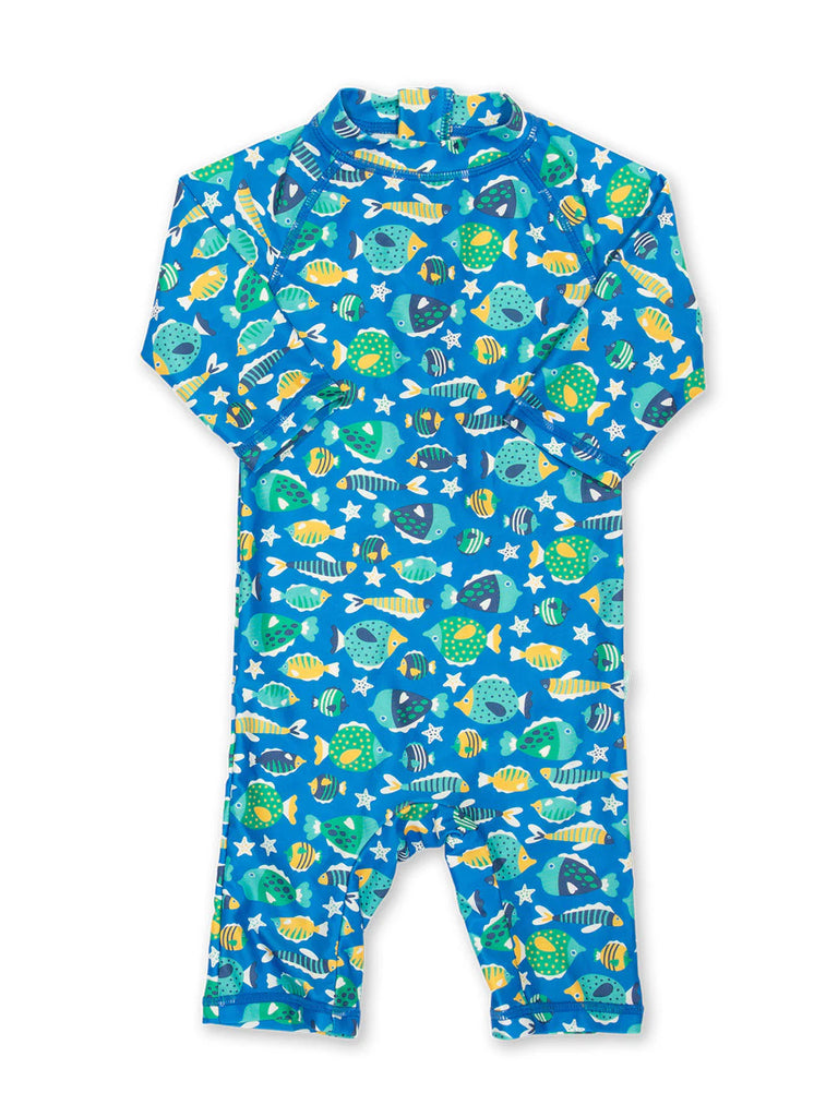 Kite- Funky Fish Sunsuit- Baby at the bank