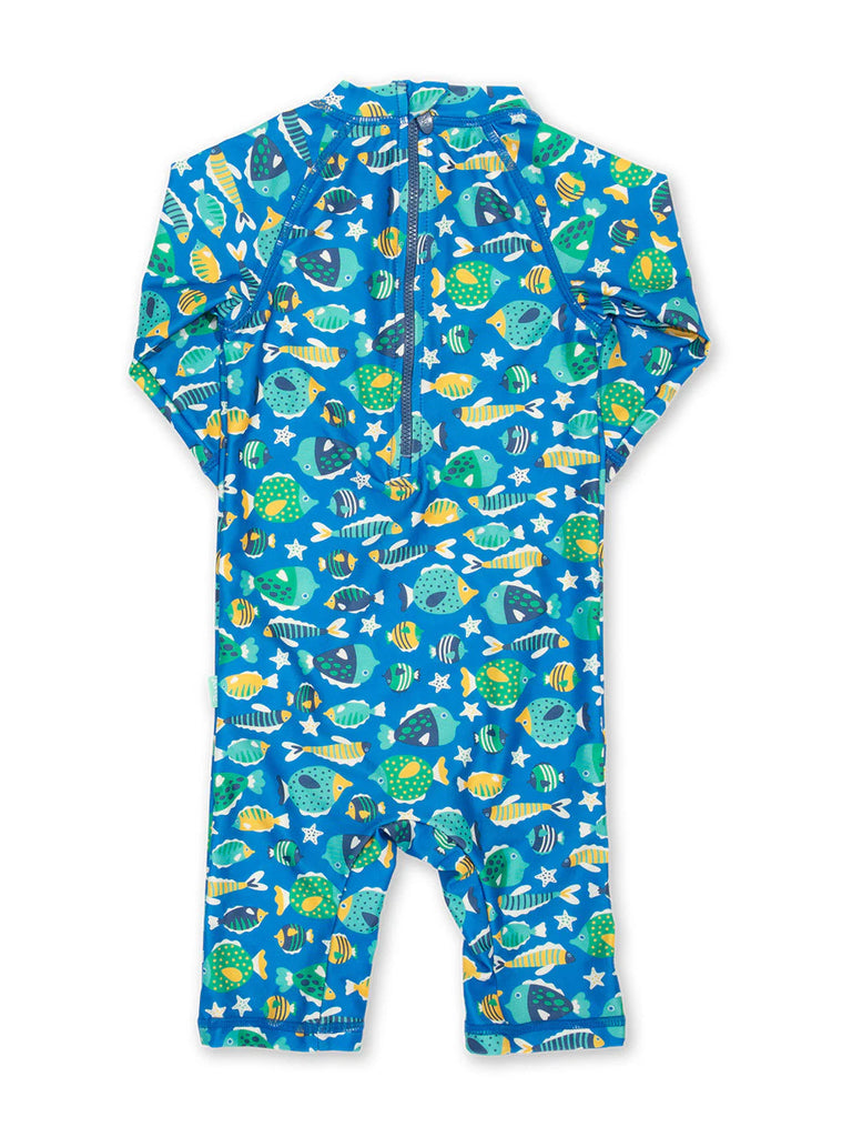 Kite- Funky Fish Sunsuit- Baby at the bank