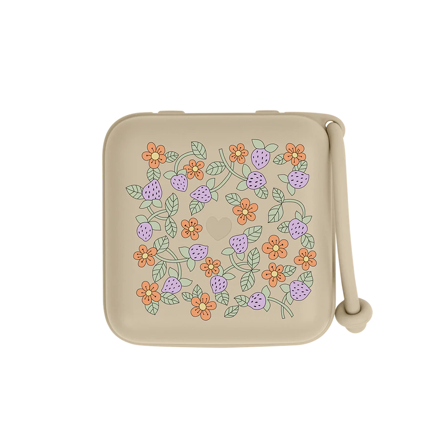 Bibs - Liberty Pacifier Box Strawberries And Cream Vanilla