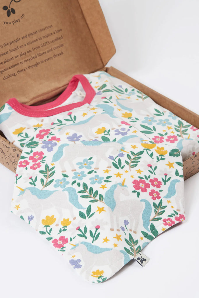 Frugi- Unicorn Forest Gift Set- Baby at the bank