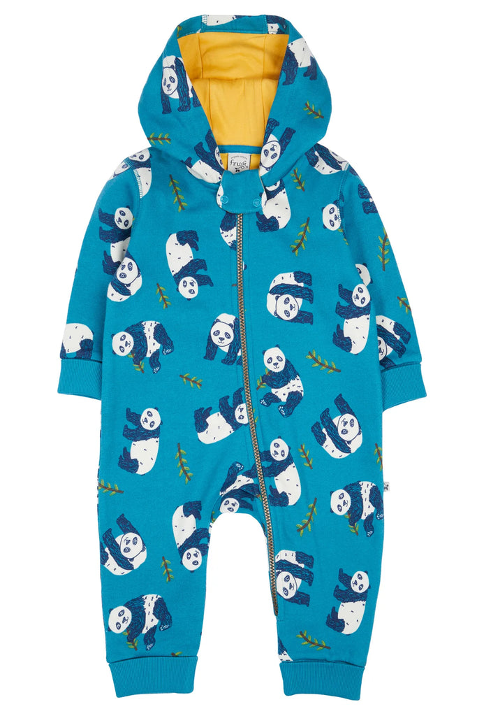 Frugi- Snuggle Suit Panda Pals- Baby at the bank