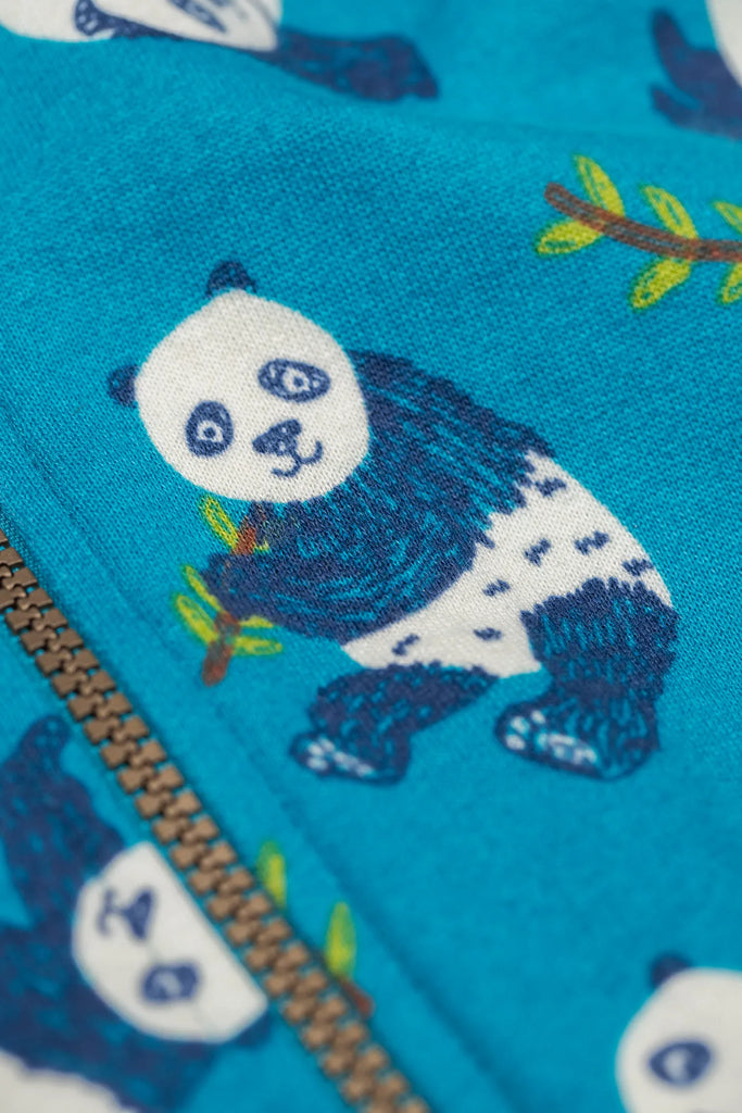 Frugi- Snuggle Suit Panda Pals- Baby at the bank