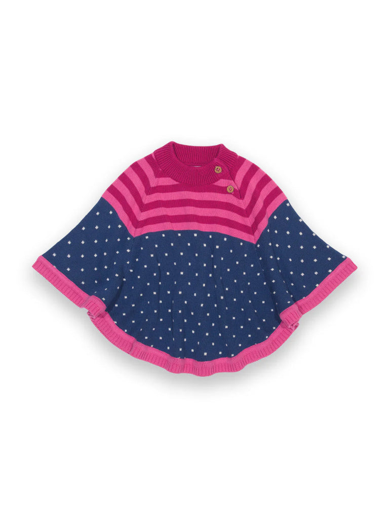 Kite- berry blush poncho- Baby at the Bank