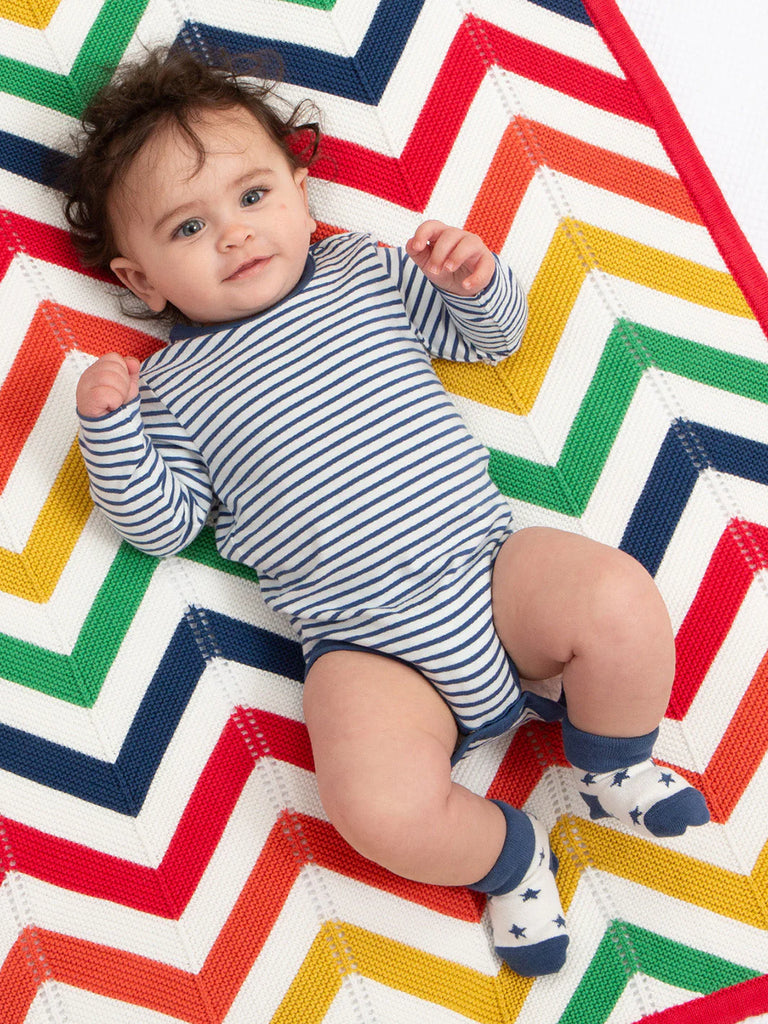 Kite- Stripy Bodysuit- Baby at the Bank