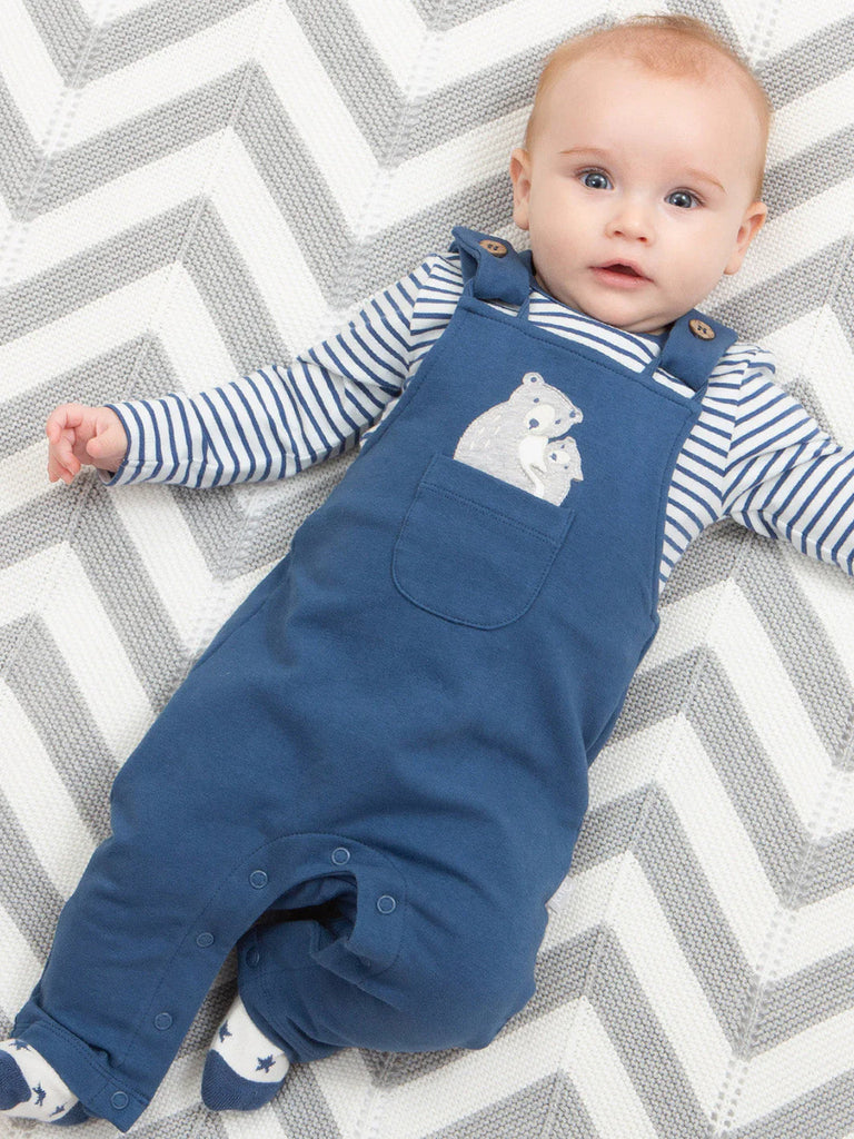 Kite- Snuggle Bear Dungarees