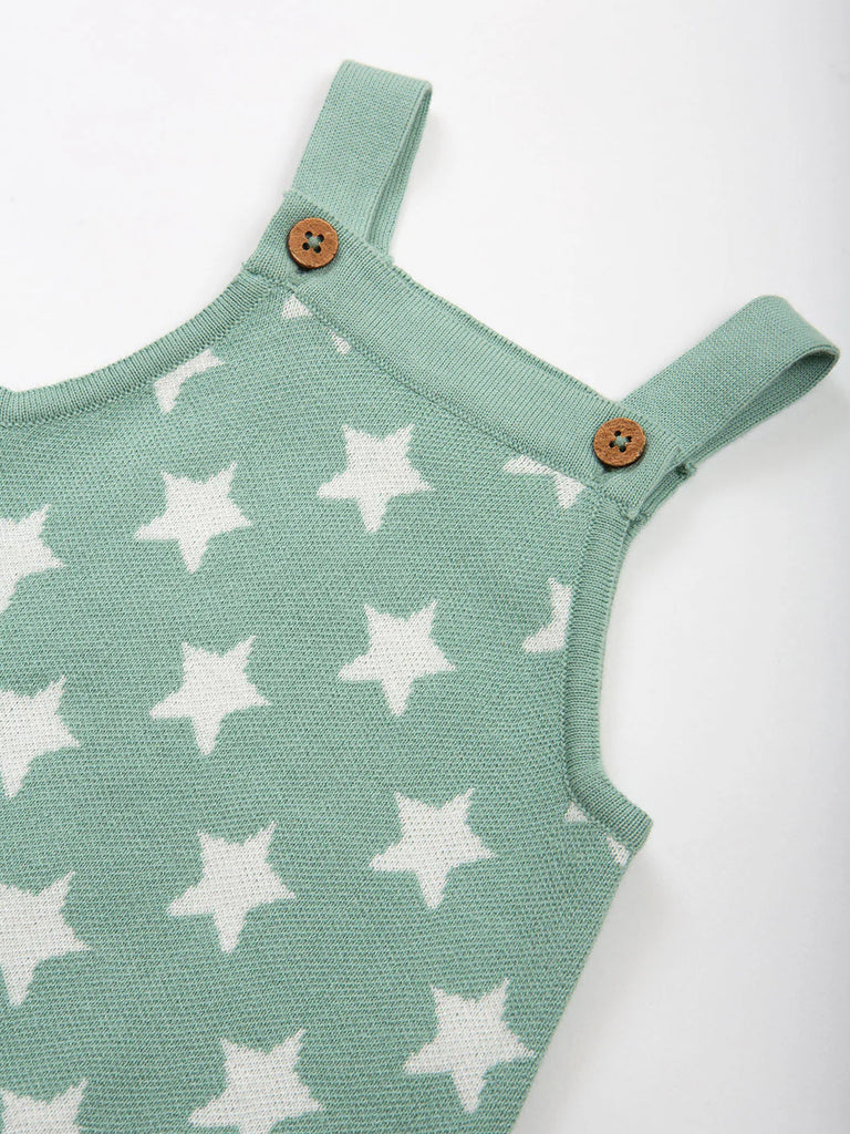 Kite- Star Knit Dungarees- Baby at the bank